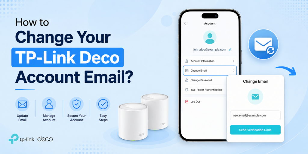 How to Change Your TP-Link Deco Account Email?